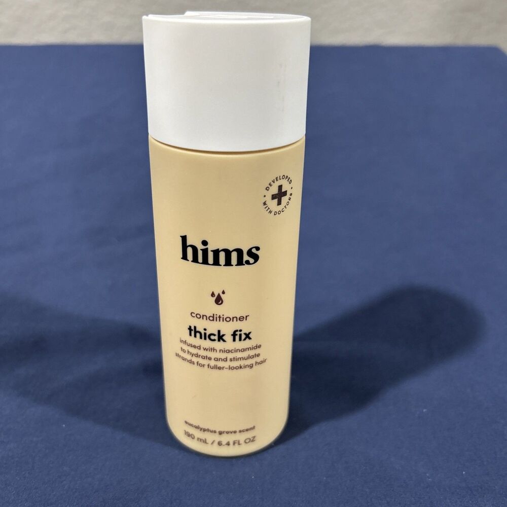 4 Bottles Of Hims Thick Fix Conditioner Eucalyptus Grove Scent 190ml each New